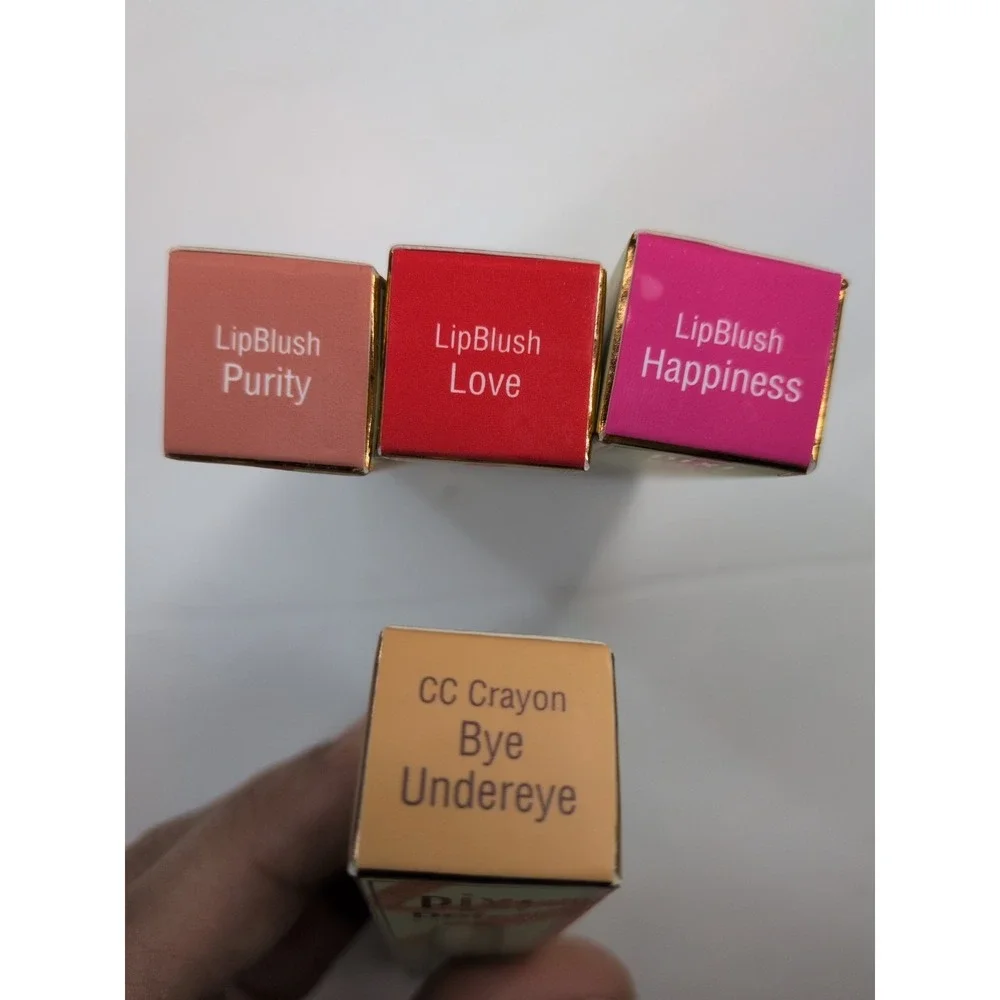 NIB LOT 9!🥰Pixi Lip Tone Gloss CC Crayon Bye UnderEye Lip Blush Gold Pink Snow